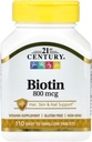 第21世紀ビオチン800 mcg - 110錠