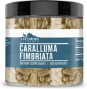 Earthborn Elements Caralluma Fimbriata 200カプセル、純粋&無希釈、無添加