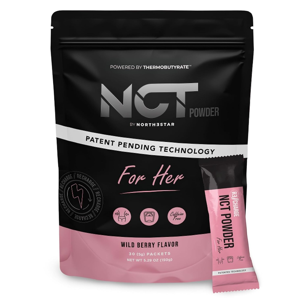 NorthestarによるNCTパウダー - 彼女の、ワイルドベリー風味(30パケット)