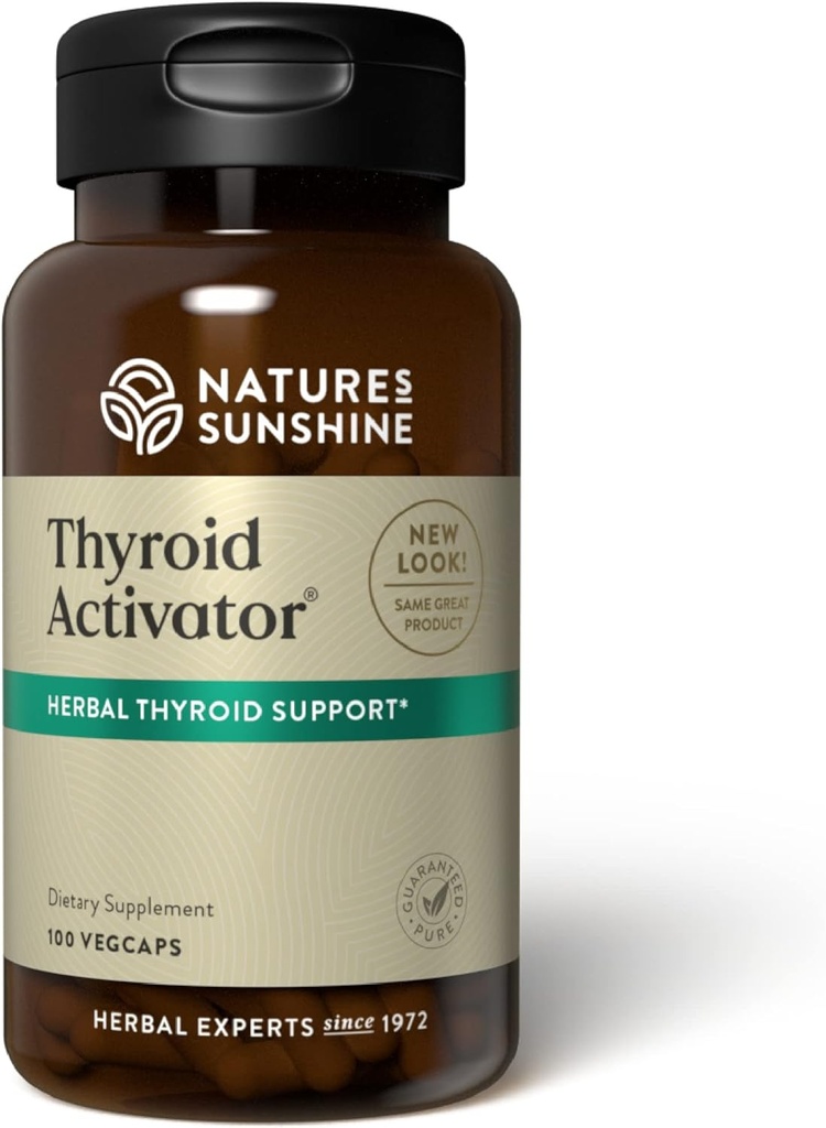 Nature's Sunshine Thyroid Activator 100 カプセル