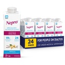 糖尿病、19gタンパク質、420カロリー、バニラ、8 fl oz、24 のパックの人々のための Nepro 栄養シェイク
