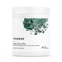THORNE - 毎日のグリーンプラス - 抹茶、スピルリナ、モリンガ、アダプトゲン、マッシュルーム、抗酸化ブレンド - リフレッシュ、ミントフレーバー7.2 Oz - 30サービング