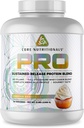 Core Nutritionals Pro Sustained Release Protein Blend, Digestive Enzyme Blend, 25G Protein, 2G Carb, 69 サービング (Frosted Vanilla Cupcake)