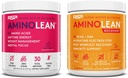 RSP NUTRITION AminoLean Pre Workout Energy (Fruit Punch 30 サービング) with AminoLean Recovery Post Workout Boost (Blood Orange 30 サービング)