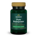 スワンソン純粋な脳力脳の健康認知記憶焦点サポート脳由来神経質因子(BDNF) ハーブサプリメント(Ginkgo Biloba、Bacopa Monnieri) 60 ベジギーカプセル(Vegキャップ) ビーガン