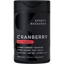 スポーツリサーチクランベリーフルーツコンプレックスサプリメント - 尿路の健康サポートのためのSoftgels - Pacran&ビタミンC&Eで作られたクランベリーの25,000mgに等しい - 非GMO&グルテンフリー - 90カウント