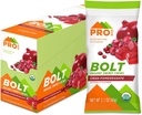 PROBAR - BOLT有機エネルギー咀嚼、Cranberry Pomegranate、非GMO、グルテンフリー、USDA認定有機、健康、自然エネルギー、ビタミンB&Cと高速燃料ガミー(12カウント)