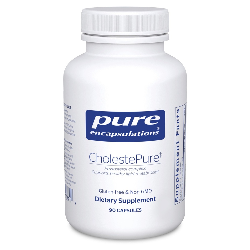 純粋なカプセル化 CholestePure | 心血管の健康、酵素機能、および脂質代謝をサポートするためのサプリメント | 90 カプセル