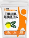 BulkSupplements.com Tribulus Terrestris Extract Powder - Tribulus Terrestris Supplements、Herbal Supplement - Gluten Free、1kg(2.2 lbs)(パッケージ1)