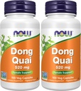NOWサプリメント、ドンキア(アンジェリカシンセシス)520mg、女性サポート*、100ベジカプセル(パッケージ2)
