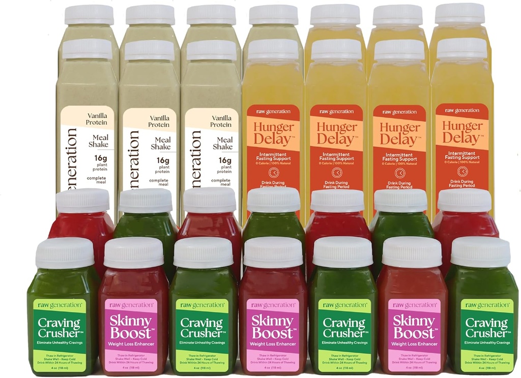 生の生成のより高い蛋白質の断続的な留め具の燃料のパック - 週刊断食の飲み物のキットはバイタルの電解質及び成功を改良するために補います | ダイジェクションを改善し、転がりを減らす3ステップ