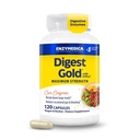 Enzymedicaのダイジェストの金+ ATProの最高の強さの消化器酵素は、ガスおよび膨脹のための大きい食事を、120のカプセルダイジェストを助けます