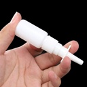 2pcs空の詰め替え可能な白いプラスチック医学の鼻のスプレーのびんポンプ スプレーヤーの容器のサリン水洗浄の適用のDeftの設計Sinusの薬