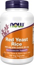 NOW Foods Supplements, Red Yeast Rice with CoQ10, plus Milk Thistle & Alpha Lipoic Acid, 120 Veg Capsules