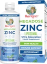 MaryRuth Organics Nutritional Supplement | ビタミンEによるリポソーム液亜鉛サプリメント | 全体的な健康とスキンケア | ブルーベリー | ビーガン、非GMO、グルテンフリー、砂糖は含まれていません | 15.22 Fl Oz