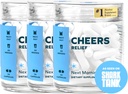 チェアーズリリーフ | ジンジャー+ホワイトウィローバークで次の朝のエイド | 飲酒後の気分が良く | 36 用量 | ジンジャー、ホワイトウィローバーク、L-テアニン、カフェイン