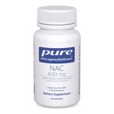 純粋なカプセル封入NAC 600mg - 肺の健康のためのN-アセチルCysteine NACサプリメント & 免疫サポート, 肝臓サポート&抗酸化剤* - フリーフォームN-アセチル-L-Cysteine - 30カプセル