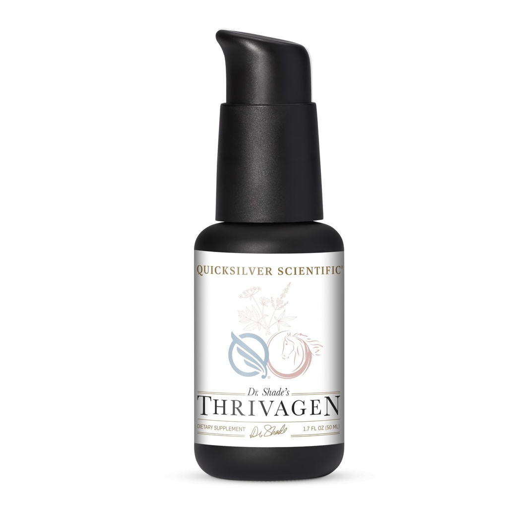 Quicksilver の科学の Thrivagen - 15 のエネルギー、ホルモンのバランス及び副腎サポート植物の女性の健康の補足- Shatavari、Rhodiola 及び Maca の根が付いている適応性のハーブ(1.7oz/50ml)