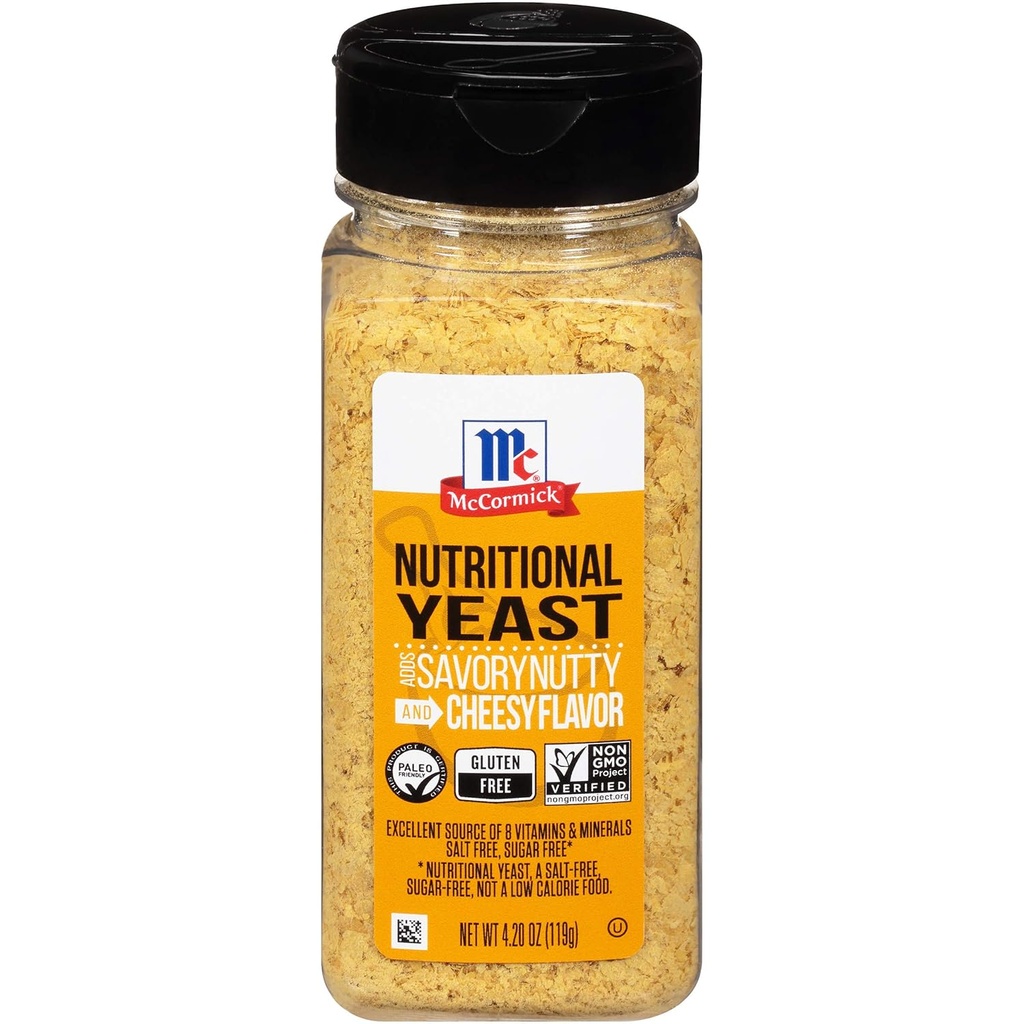 McCormick Nutritional Yeast(毎日レシピにスプリンクルしてリッチな梅味を加えて)、4.2 oz