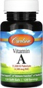 カールソン ラボ ビタミン A の Palmitate、15000 IU、120 の Softgels