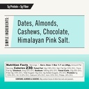 サンダーバードバー エナジースナック, 蛋白質とグルテンフリー, 健康的なリアルフード, ビーガンパルオノンGMO, 砂糖なし, チョコレートアーモンドバター海の塩味 (12 カウント, 1.7 オンス. バー)