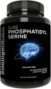 理性的な実験室のPhosphatidylserineの補足100mgの90の高力カプセル、100%の大豆およびアレルゲンなしのヒマワリLecithinからの純粋なPhosphatidylserine