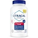 シトラカルマックスプラス、650mgカルシウムクエン酸塩、簡単に吸収され、25mcg(1000 IU)ビタミンD3、骨の健康サポート、年齢12 +のためのカルシウムサプリメント、120カウント(パッケージ5月Vary)