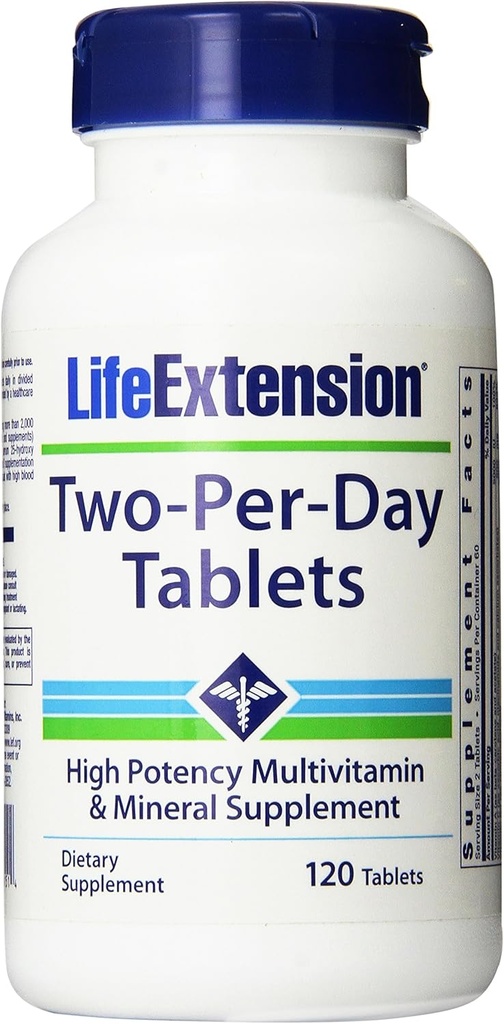 Life Extension Two Per Day 120 Tablets