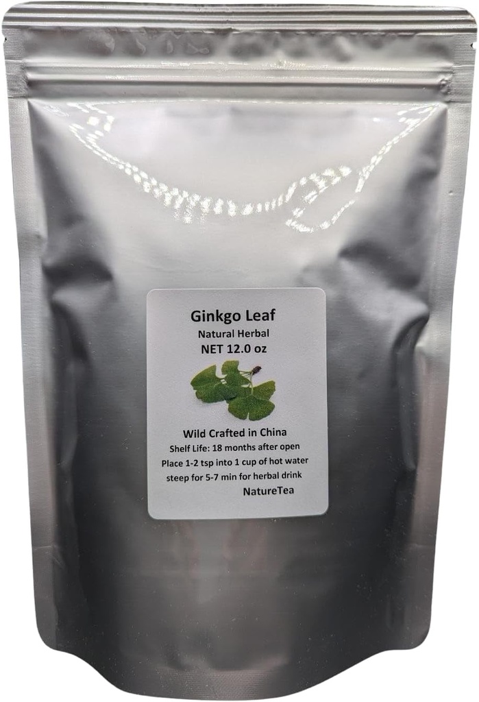 Ginkgo リーフ - プレミアム 銀杏 葉 葉 100% から 自然 (12 oz)