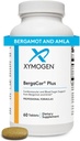 XYMOGEN BergaCor Plus - ベルガモットサプリメント - 心血管の健康をサポートするためのポリフェノール + 助けは正常な範囲(60錠)内の健康なコレステロールレベルを維持します
