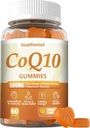 1パック500MG Coq10グミー - 3Xより良い吸収、プラスオメガ-3、マグネシウム、ビタミンB3&亜鉛 - 心臓の健康、細胞エネルギー&抗酸化剤、ビーガン、60カウントのための補酵素Q10サプリメント