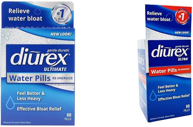 Diurexの最終的な60の計算及び超80の計算水丸薬の束-Promptの血栓の救助のための最高の強さの利尿