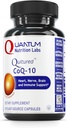 Quantum Nutrition Labs CoQ-10 Qultured - Coenzyme Q10、Co Q 10サプリメント、ハートヘルス、Nerve、免疫サポート、Ubiquinol Co Enzyme Q-10、Red Algae - 60ベジタリアンカプセル