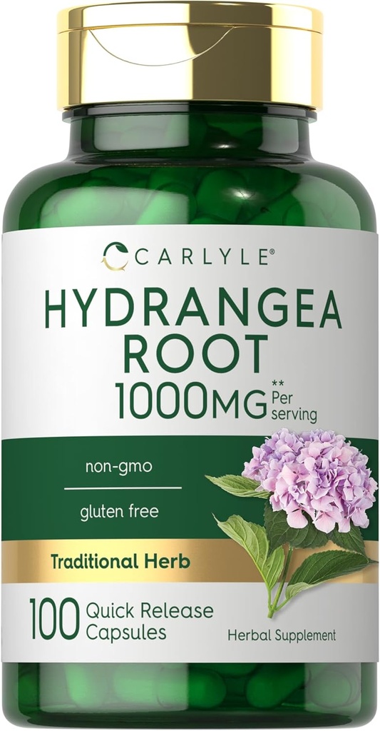 カーライル・ヒドラギーア・ルートカプセル | 1,000mg | 100カウント | 非GMO、グルテンフリーエキス