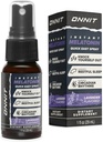 ONNIT Melatoninの液体の睡眠サポート スプレー、IGENTM非GMOテストされる、ラベンダー味、大人のための睡眠サポート、スプレーごとの3mg Melatonin、1つのflのoz