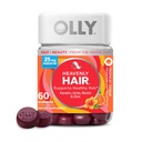 OLLYヘブンリーヘアガミー、健康な髪、ケラチン、ビオチン、AMLA、ケブルサプリメント、30日の供給 - 60カウント