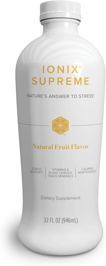 Isagenix Ionix - Niacin、ビタミンB12、ビタミンB6、Riboflavinで飲むと、ストレスを戦う - 32-Ounceボトル(ナチュラルフルーツ味)