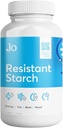 Jo’s Resistant Starch Powder - Premium Maize-Derived Superfood, Banana-Free, Lectin-Free - Fiber Supplement to Support Energy, Gut Health, Mood, and Butyrate Production (3LB Supply)