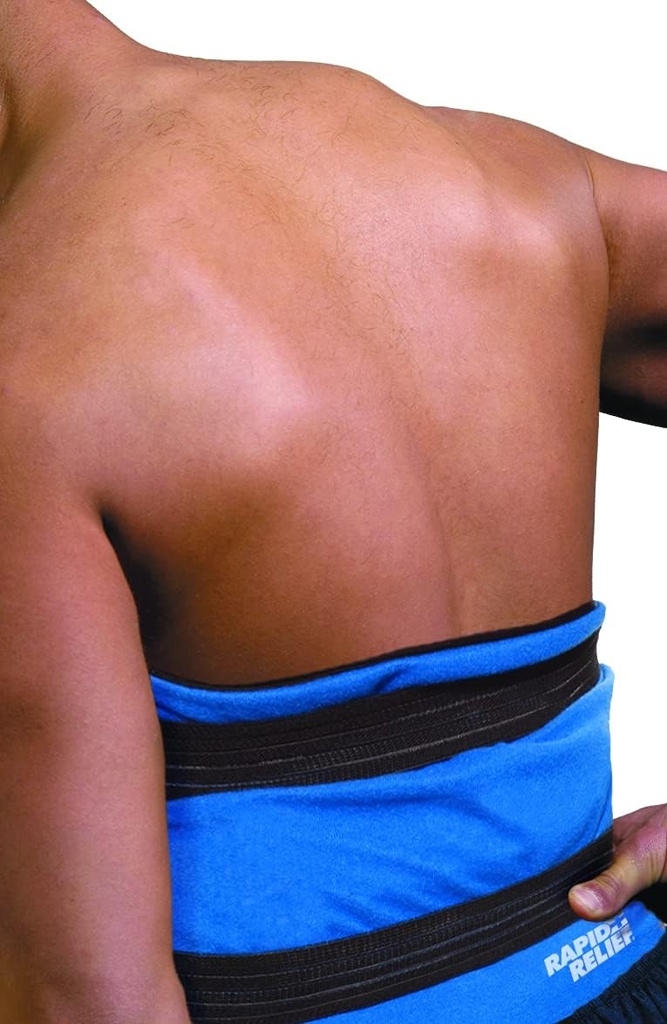 急速な救助の贅沢な再使用可能な熱くおよび風邪の圧縮 - 調節可能な革紐、凍結またはマイクロウェーブが付いている背部およびボディ痛みのための大きい適用範囲が広いアイス パックの熱い風邪療法のパック