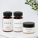 ANYA Multivitamin + Nipple Balm Bundle Postpartum Essentials for Women, Breastfeedingのポストナタルサプリメント