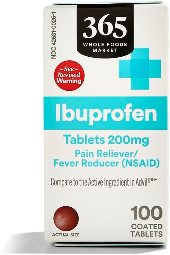 365毎日の価値Ibuprofenは200mg、100のctを錠剤にします