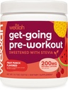Wellah Get-Going Pre-Workout Drink Mix(フルイトパンチフレーバー、30サービング)