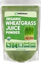 XPRS Nutra Organic Wheatgrass Juice Powder - Sustainably Grown - Instant Wheat Grass Juice Powder Made from Concentrated Juice - More Potent Than Organic Wheatgrass Powder - 16 Ounce