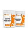 BulkSupplements EAAの粉500g + Lグルタミン500gの束
