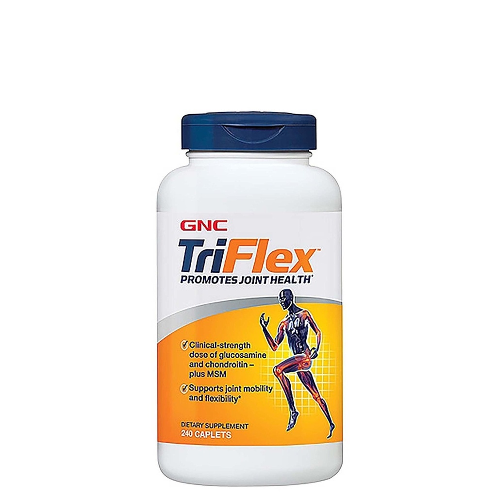 GNC TriFlex, ターゲットジョイント, 骨 & 軟骨の健康 グルコサミン・コンドロイチンとMSMのサプリメント, サポートのモビリティ & 柔軟性, 240 カプセル