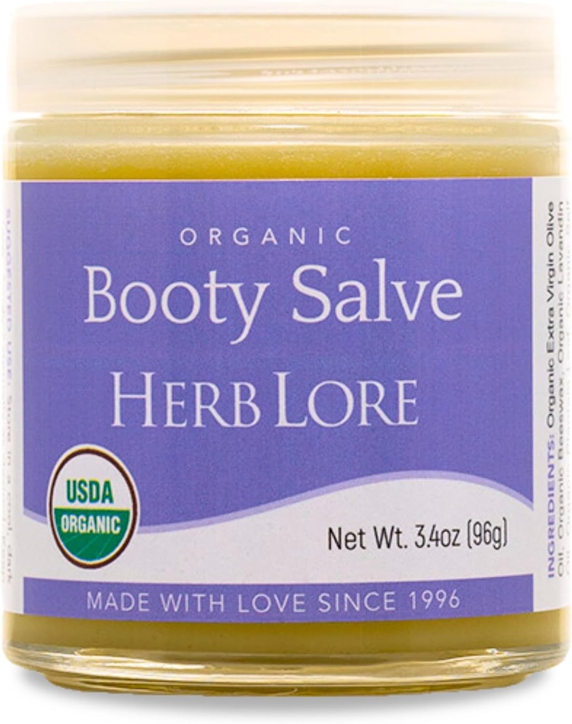 Herb Loreオーガニックブーツ - ナチュラルなソーシング軟膏 - 敏感、敏感なエリアとかゆみのためのハーブコンフォートクリーム(3.4 oz)
