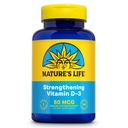 自然の生活強化ビタミンD3 2000 IU(50 mcg) - ビタミンD - 骨の健康と免疫サポートサプリメント - 簡単に飲み込むSoftgels - 60日保証、ラボ検証 - 240 役立ち、 240ct