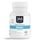 365 by 全食品市場、高機能ビオチン5000mcg、ビーガン、60カウント