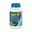 Advil Liqui-Gelsは痛みの回復力とフィーバーの減力剤、痛みの軽減のためのIbuprofen 200mgの大人のための痛みの薬を最小にします - 200の液体によって満たされたカプセル