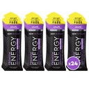 NewTrition® の余分強さエネルギー ショット、ビタミン B 及びアミノ酸、砂糖なしのビタミン エネルギー ショット、1.7 の fl の oz (パック 24 のブドウ)